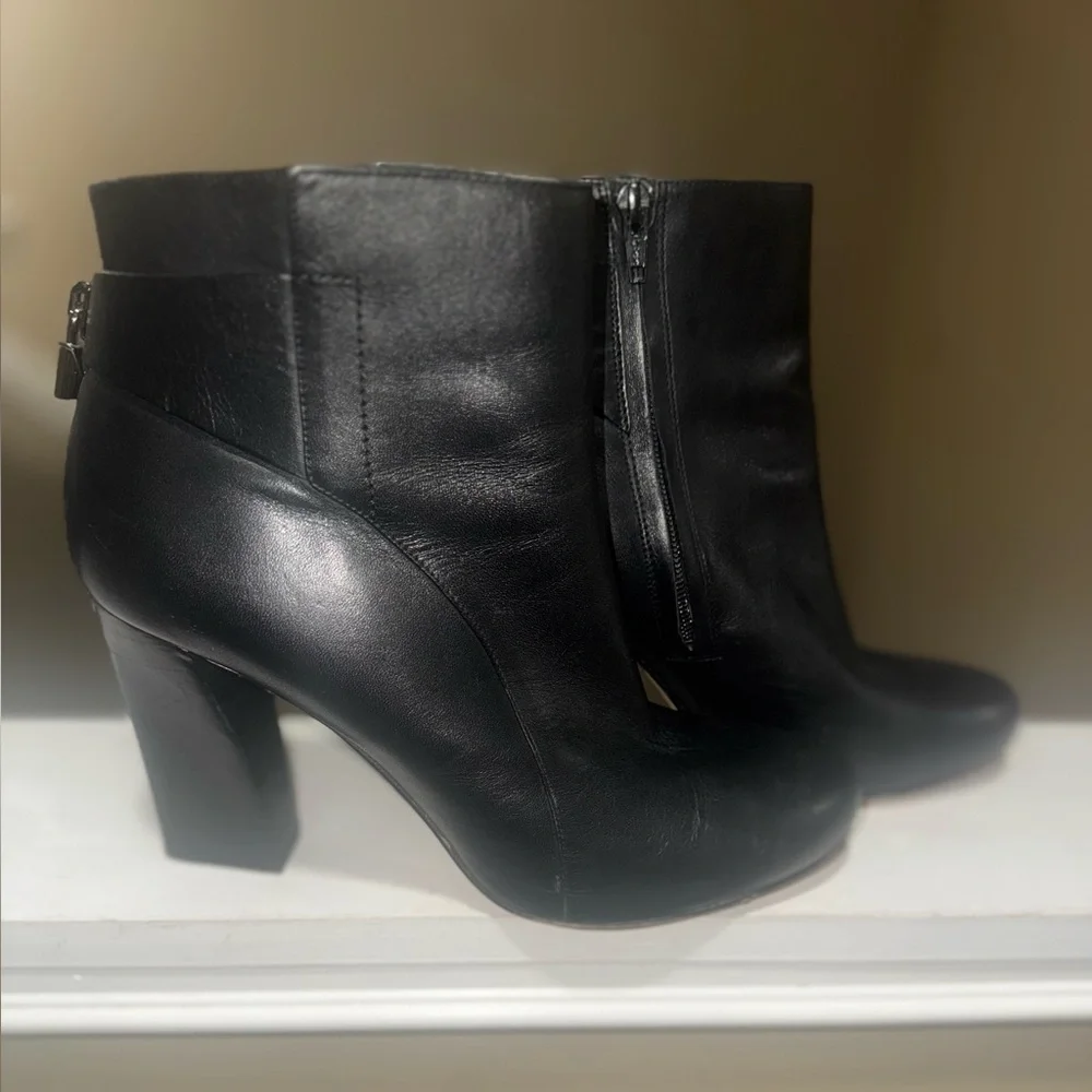 Michael Kors Black Heeled Boots